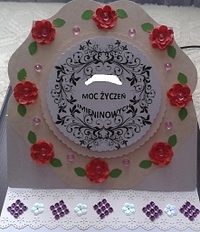 kartka na imieniny, urodziny