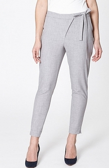 Click Fashion Modesto spodnie Rewelacyjne spodnie, obniżony stan, zwężane nogawki z rozcięciem na dole