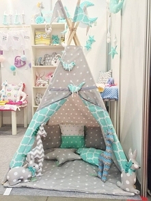 ;) Namiot tipi w stonowanyc...