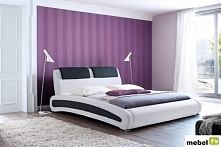 Łóżko CORAL + fajna tapet  ...