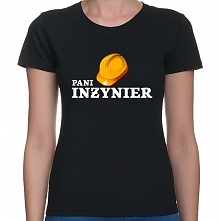 Prezent dla inżyniera - koszulka Pani inżynier