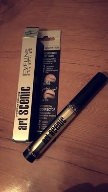 Korektor do brwi Eveline :) jeśli nie masz czasu lub chęci na konturowanie brwi kredką i chcesz je tylko podkreślić jest to fajne rozwiązanie :) do kupienia w rossmannie za ok. ...