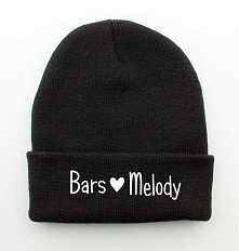 Czapka BARS and MELODY - czapka z napisem BAMBINOS dla fanów - modna młodzieżowa czapka blogerska z napisem dla polish bambinos. Modna zimowa czapka dla nastolatków - czapka hip...