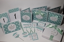 Kolekcja HEARTS- tutaj w kolorze miętowym, możliwość wykonania w dowolnej kolorystyce. Zapraszam na naszego facebooka: PracowniaArtystycznaAnnart lub na allegro, login: AnnartAt...