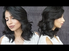 Soft Voluminous Curls for Medium Length Hair! Valentine's Day Hair Tutorial!