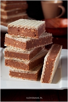 Wafle z mlekiem w proszku ilovebake.pl