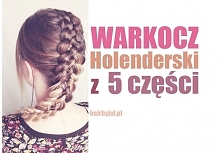 warkocz holenderski z 5 części krok po kroku