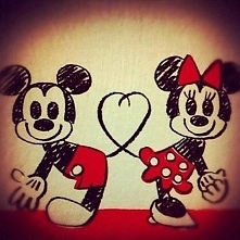 miki and minie mouse