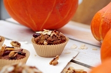 * Dyniowe Muffinki z Orzechami I Żurawiną *