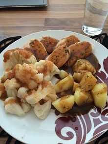 pierś z kurczaka z kalafior...