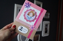 kartka urodzinowa na 2 latka !
Księżniczka Zosia !