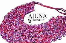 naszyjnik ze sznurka zrobio...