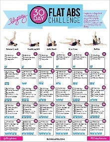 30 Day Flat Abs Challenge