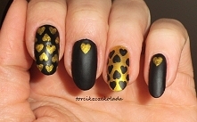 czerń, zloto, mat...