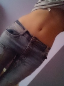 Mój brzusio ...jestem trochę za chuda ale staram się przytyć 