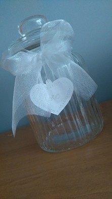 słoik na słodycze... pusty ;)