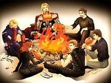 Avengersi na obozie :D