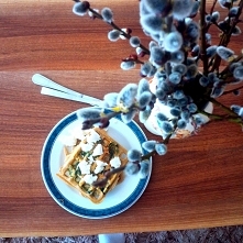 wytrawne gofry z czosnkiem ...