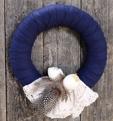 wielkanocne wianki dekoracy...