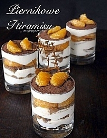 Piernikowe tiramisu
SKŁADNI...
