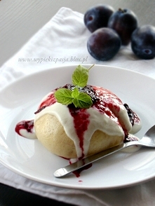 Parowańce ze śliwkami