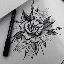 #art #rose