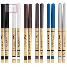 Konturówka do oczu jest wodoodporna i długo utrzymuje się na powiece w ciągu dnia. Jest miękka, ale nie za miękka przez co można ją używać także do brwi, lekko się rozprowadza i...