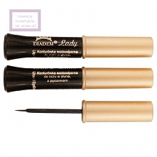 Diadem, Konturówka wodoodporna do oczu w płynie, z pędzelkiem
Świetny eyeliner za ŚMIESZNĄ CENĘ!! Naprawdę dorównuje tym z wysokiej półki, chociaż jest płynny - a do takich trze...