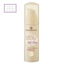 Essence, Stay All Day Make - Up (Długotrwały podkład w płynie)
Nowy, trwały podkład w płynie marki Essence, tym razem z pompką która pozwala na wygodne wydobywanie produktu z op...