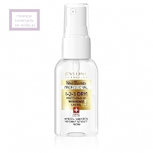 Eveline, 1 2 3 DRY!, Profesjonalny wysuszacz lakieru
Szybki i skuteczny wysuszacz do lakieru Eveline w formie wygodnego sprayu. Wystarczy spryskać każdy pomalowany paznokieć, ab...