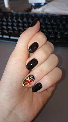 Semilac + naklejka wodna