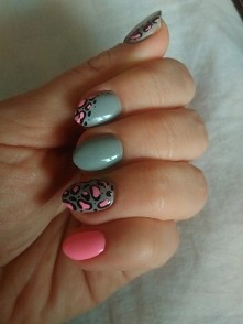 panokcie samouka - semilac 031 black diamond, semilac 105 stylish gray, semilac 131 lovely mickey,