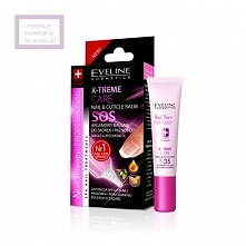 Eveline, X-treme Care SOS, Nail & Cuticle Balm (Arganowy balsam do skórek i paznokci)
Balsam SOS X-Treme Care to najlepsza terapia pielęgnacyjna i nawilżająca dla skórek i p...