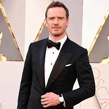 Michael Fassbender na rozdaniu Oscarów. :)