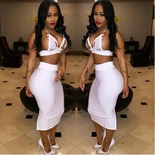 Lace Cutout Bra Top White T...