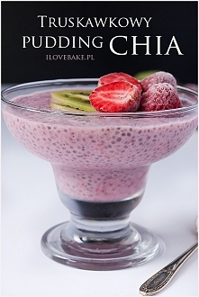 Truskawkowy pudding chia