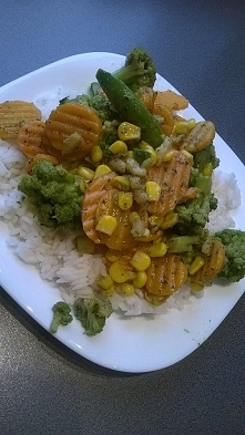 Pomysł na zdrowy i szybki obiad ;)