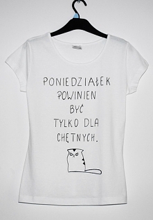 Napis wykonany niespieralnymi farbami do tkanin :)