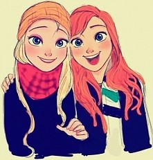 Anna i Elsa:-)