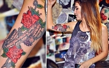 Tatuaż Deynn, cudowna Ona i śliczny tatuaż. >3 F*ck haters. ;)