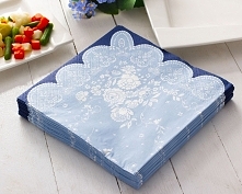 Serwetki dekoracyjne RÓŻANY HAFT 20 szt.