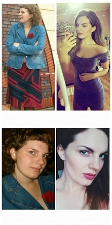 Piękna przemiana ( nie moja ) ale dziewczyny w Polsce :)