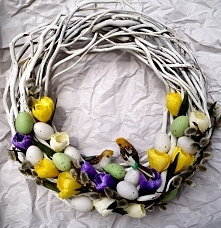 Wielkanocny wieniec. Moja praca, moje zdjęcie, mój pomysł. Пасхальный венок. Моя идея, моя работа, моё фото. Osterkranz. Meine arbeite, meine bild