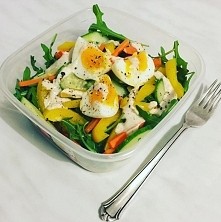 Wiosenna sałatka fo pracy, ...