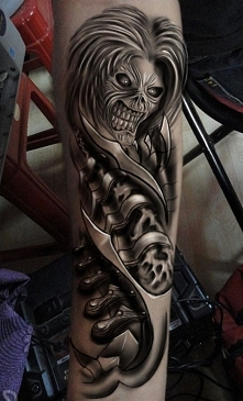 iron maiden tattoo