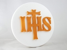 hostia 50 cm 
Dekoracja w kościele .
Pierwsza Komunia ,Boże Ciało
rena.otwarte24.pl