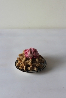 Dietetyczne gofry owsiane /przepis po klik w zdjęcie/ wegańskie