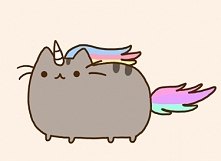 Pusheen jednorożec