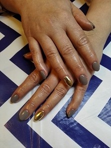 Paznokcie hybrydowe- moje wykonanie