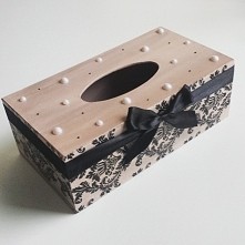 chustecznik decoupage